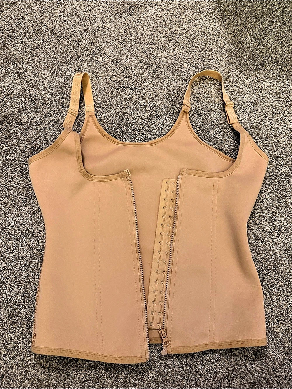 Shapewear Tank in Brown 2XL